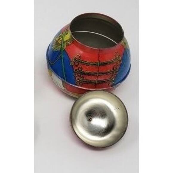 1991 Hallmark Jolly Wolly Soldier Tin Handcrafted Keepsake Christmas Ornament - Picture 5 of 6